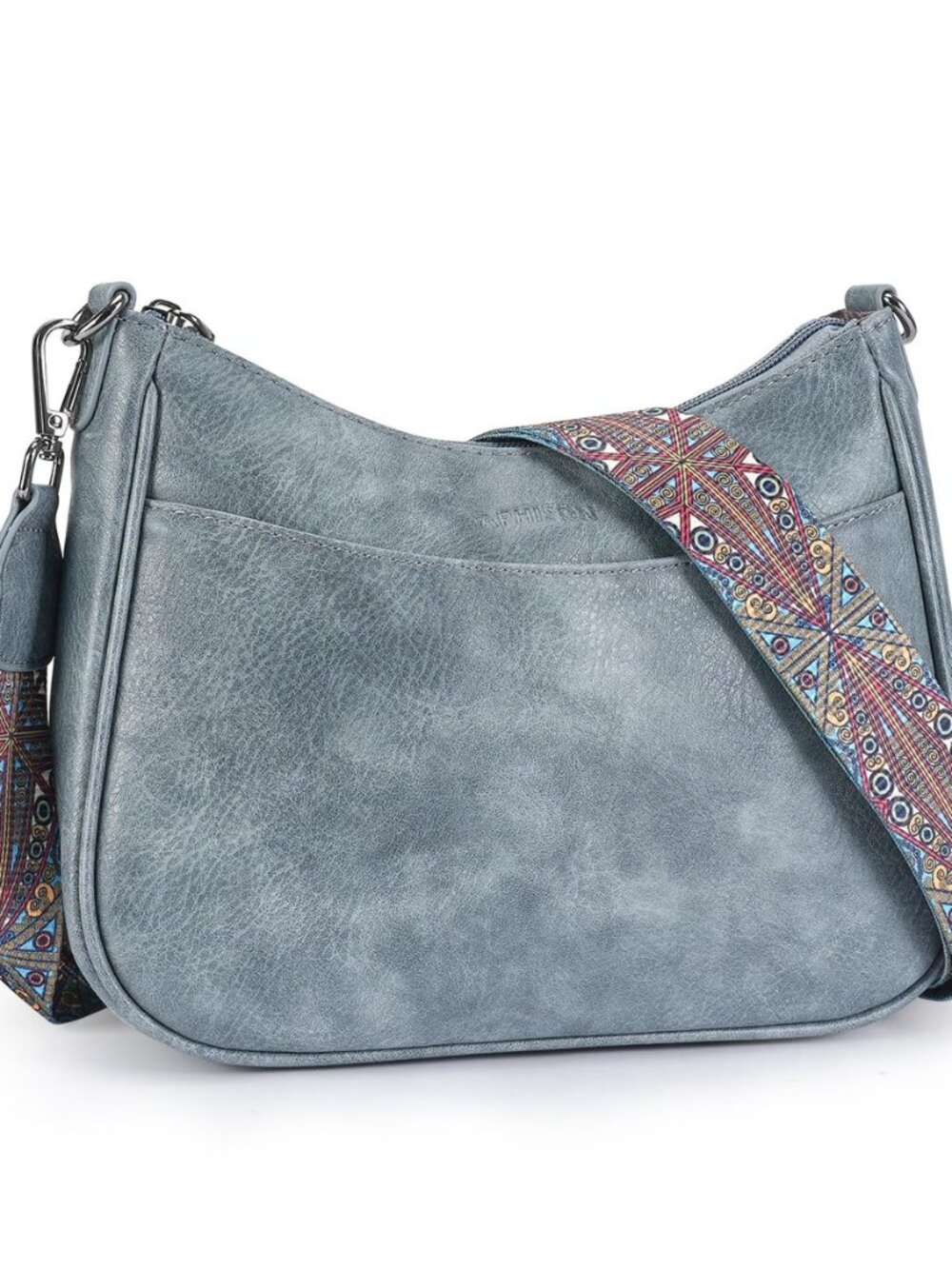 Trendy Leather Crossbody Purse, Women's Shoulder Handbag